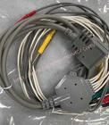 L'électrocardiogramme ECG de BJ-901D Nihon Kohden câblent 10 fil de connexion le connecteur standard européen d'aiguille de 15 bornes
