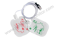 Électrodes multifonctionnelles de défibrillateur de Metrax Primedic 97796 SavePads pour le défibrillateur 96389 d'AED