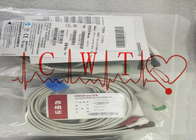 12 Pin Patient Monitor Accessories, 1m câble d'Ecg de 5 avances