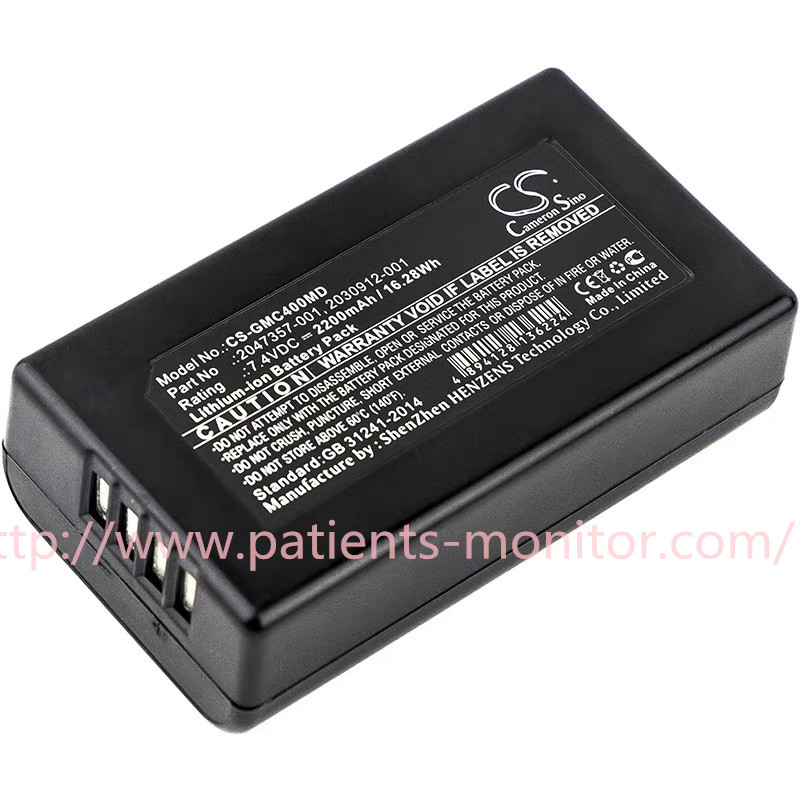 Batterie CS-GMC400MD 2047357-001 2030912-001 de CameronSino de pièces de rechange de GE MAC400 C3 MAC600 ECG