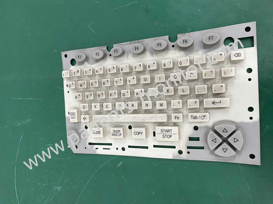 Edan SE-1200 Express ECG/EKG Machine clavier, membrane de clavier en silicone blanc et touches